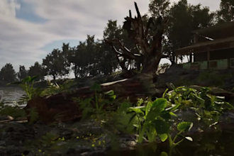 design 3d game environment game level design in unreal engine, unity and blender