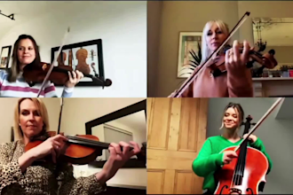 get violin, viola, cello, or string section recorded for your project