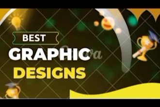 do professional graphic design for creative and eye catching design