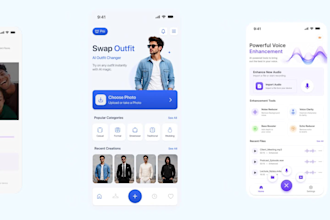 do mobile app ui ux in figma