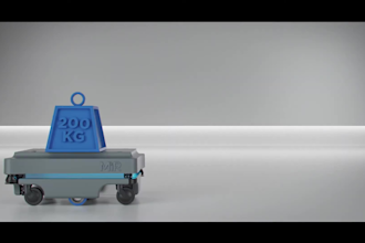 create 3d industrial robotic animation factory warehouse automation explainer