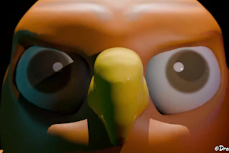creation of 3d modeled characters