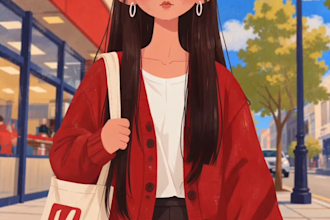 create a stylized ai animation