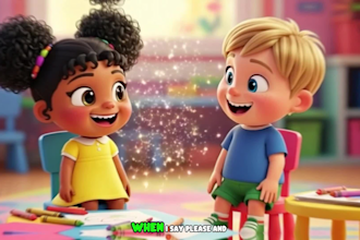 create engaging 3d animation for kids nursery rhymes learning video