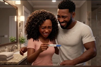 3d ai romantic storytelling 3d ai pregnancy reveal 3d ai gender reveal video