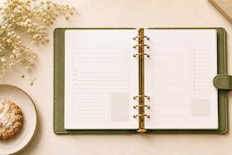 design printable and editable journal, planners and workbooks in canva