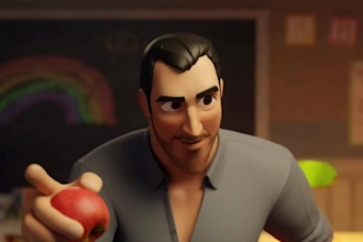 3d cartoon animation cartoon character animation game trailer cartoon video