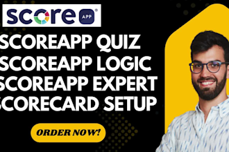 design scoreapp quiz, scorecard landing page, scoreapp result page, quiz funnel