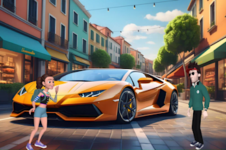 create 3d animated story videos