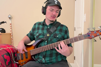 record pro bass tracks as a session musician