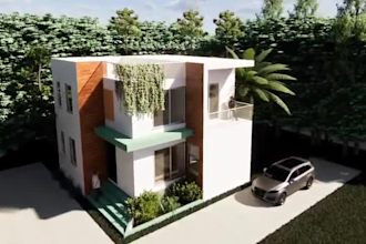 create architectural bim model and 3d design in revit
