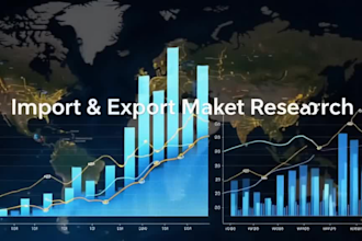 provide import export market data and research