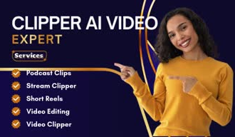 be your video clipper for podcast clips, twitch clipper, stream clipper
