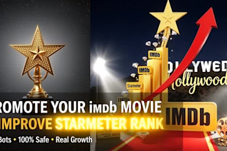 promote your imdb movie and improve starmeter rank