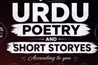 write urdu poetry, storyes and urdu writing for social media