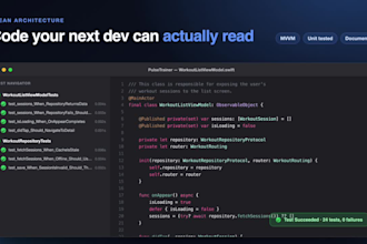 develop your ios mobile app and publish it to the stores