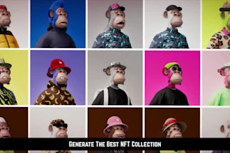 do nft art collection with 1k, 5k, 10k nfts, 10k nft collection with metadata