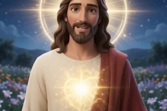 create a personalized jesus video greeting with ai