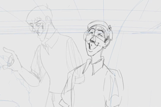 2d line art animation 2d hand drawn animation 2d frame by frame animation