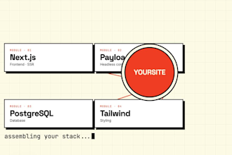 build a fast, modern website using next js and payload cms