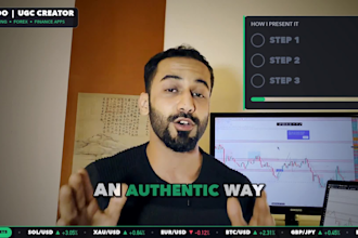 create ugc video ads for your trading, forex or finance app