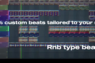 make custom rnb and pluggnb type beats