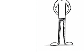 create custom stickman, stickmen, stick figures illustration or animation