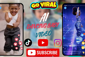 create viral ai dancing baby videos ai baby chef funny baby reels viral ai video