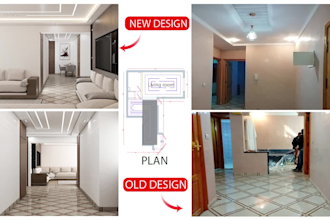 do interior design 3d modeling and commercial architecture