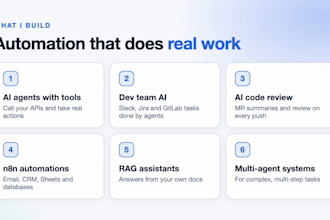 build ai agents and automations