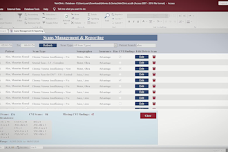 do all kinds of microsoft access database projects