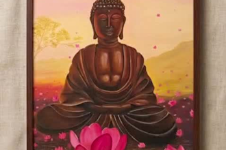 paint a custom traditional acrylic artwork