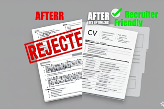 fix, redesign and ats optimize your rejected CV or resume