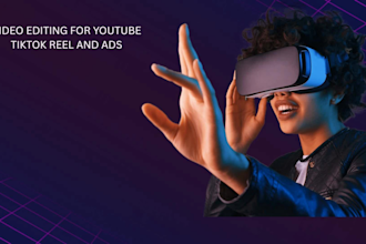 do professional video editing for you tube tiktok and ads