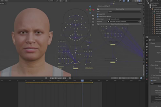 lunch live avatar for mobile app,oculus ovr lipsync,visemes,glb,vtuber,tts,rig3d