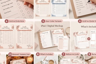 design etsy listing images and mockups for your printable products