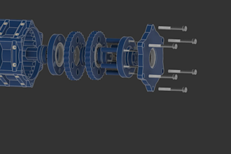 3d cad modelling and rendering