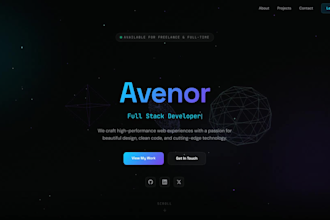 build modern responsive custom coded websites no templates