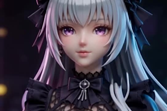 create custom vrchat avatar furry avatar 3d model character for virtual worlds