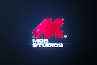 make a custom logo reveal animation or youtube intro video