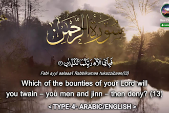 create professional quran recitation videos for islamic reels and shorts