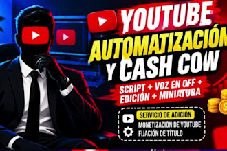 hacer monetizable youtube cash cow canal, videos de cashcow en espanol o ingles
