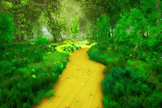 create custom 3d stylised environment, map, level design, props in unity and ue5