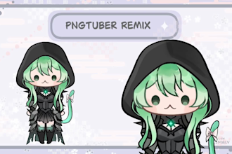 create pngtuber remix avatar