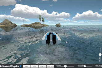 hull controller, water body of floating objects