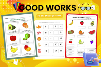 create fun printable worksheets for kids