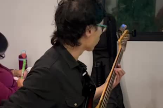 record electric and acoustic bass with profesional  equipment