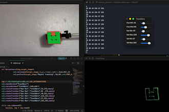 build python opencv and computer vision scripts