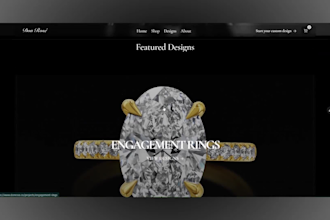 build a luxury framer website for premium brands