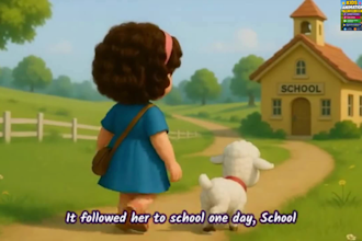 create amazing 2d kids animation nursery rhymes cartoon videos